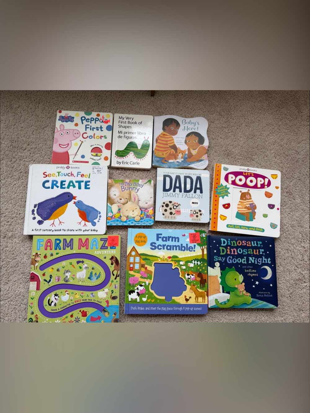 Kids Board Books Set of 10
